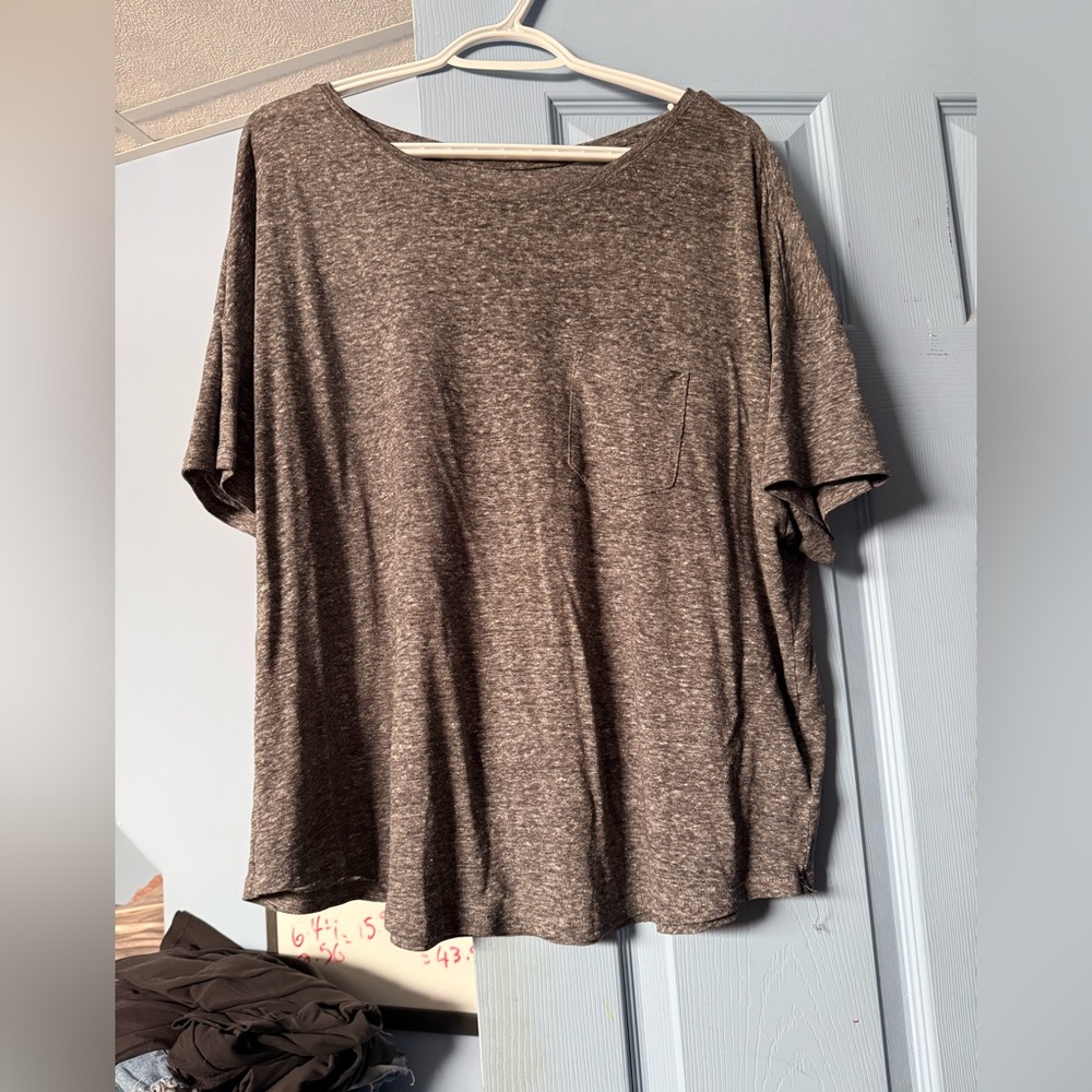 Old Navy Gray Short Sleeve Tee